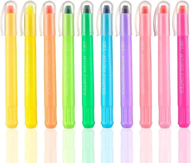 Main image of konket- Bible Highlighters No Bleed, Gel Highlighters, Bible Markers for Nurse Study Journaling Supplies Pack of 10