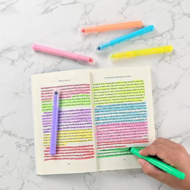 Alt view image 3 of 7 - konket- Bible Highlighters No Bleed, Gel Highlighters, Bible Markers for Nurse Study Journaling Supplies Pack of 10