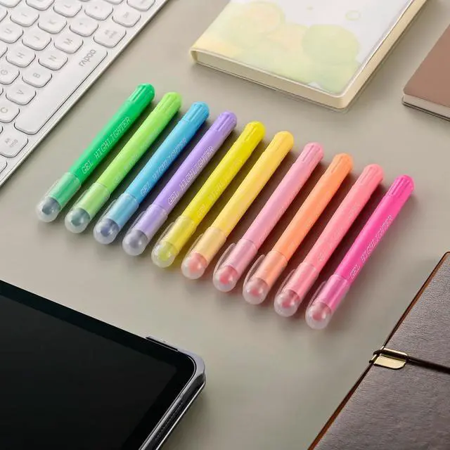 Alt view image 5 of 7 - konket- Bible Highlighters No Bleed, Gel Highlighters, Bible Markers for Nurse Study Journaling Supplies Pack of 10