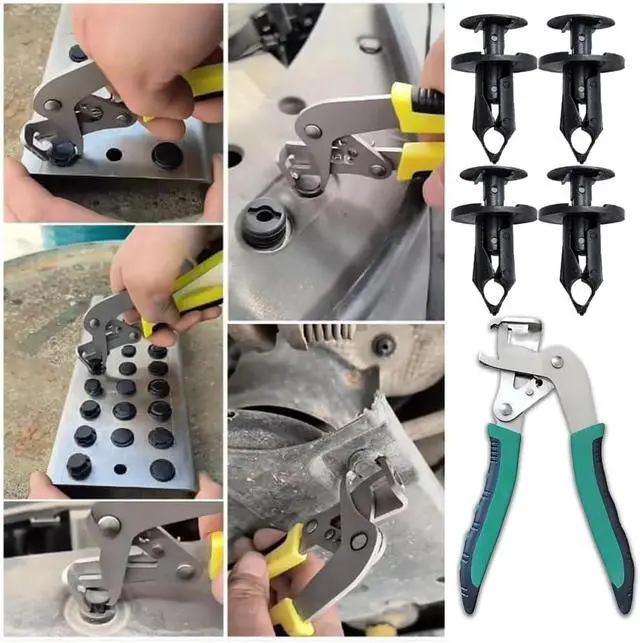 Alt view image 2 of 7 - Car Clip Pliers and Disassembly Tools, 2026 New Efficient Multi-Functional Car Clip Remover Tool, Easy to Remove Fasteners, Clips, and Rivets, Open The Panels Effortlessly Without Damage (1*Pc)