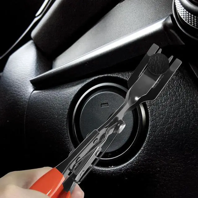 Alt view image 6 of 7 - Keze 3 Pcs Auto Clip Pliers Set and Fastener Remover,Car Trim Rivet Removal Pry Tool Repair Kit with Storage Bag for Automotive Door Panel,Upholstery,Dashboard,Plastic Fasteners