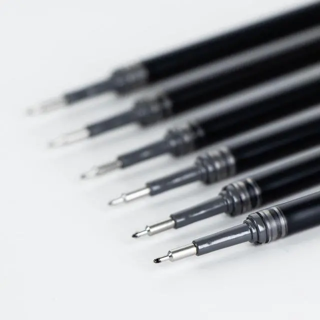 Alt view image 5 of 5 - Pentel Refill Ink - for EnerGel Gel Pen, 0.5mm Needle Tip, Fine, Black Ink, Pack of 6 Refills (LRN5-6A)