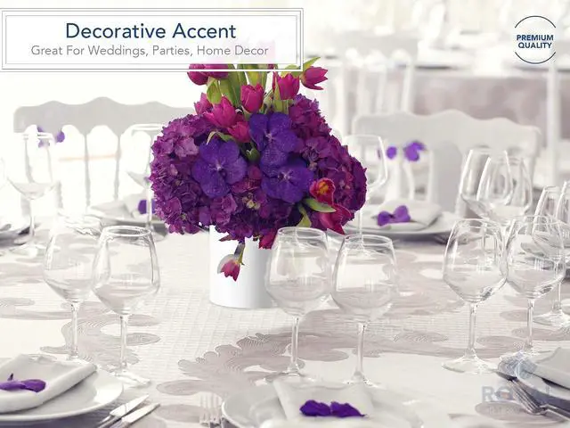 Alt view image 5 of 7 - Royal Imports Flower Acrylic Vases Cylinders - Decorative Centerpiece Display for Home or Wedding - Non Breakable Plastic, 4" - White
