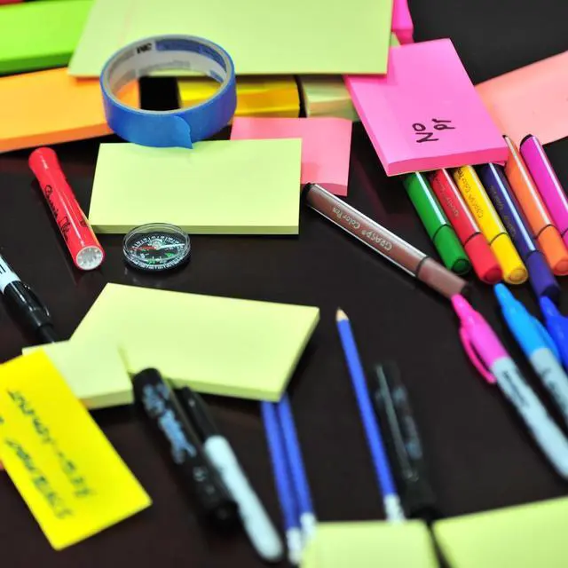 Alt view image 7 of 7 - Iconikal 75 Sheets Mini Sticky Notes 28 Pack 2 x 1.5 ES 4 Colors