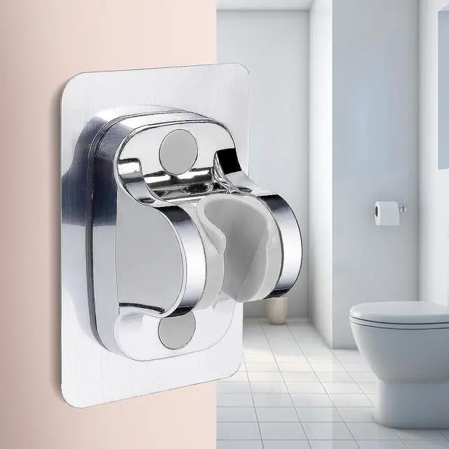Alt view image 6 of 7 - Hand held Shower Head Holder-Relocatable Handheld Showerhead Holder, Suitable for Installation On Smooth Surfaces