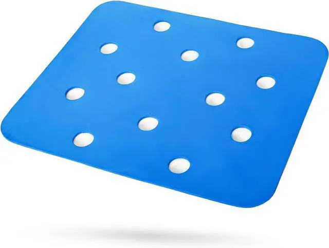 Main image of MINIVON Waterproof Shower Bench Cushion Cover for Bath Seat, Bath Chair Inside Bathroom, Non Slip Coldproof Stickable Soft Foam Pad, Padded Shower Stool Seat Mat for Elderly Senior Handicap Disabled