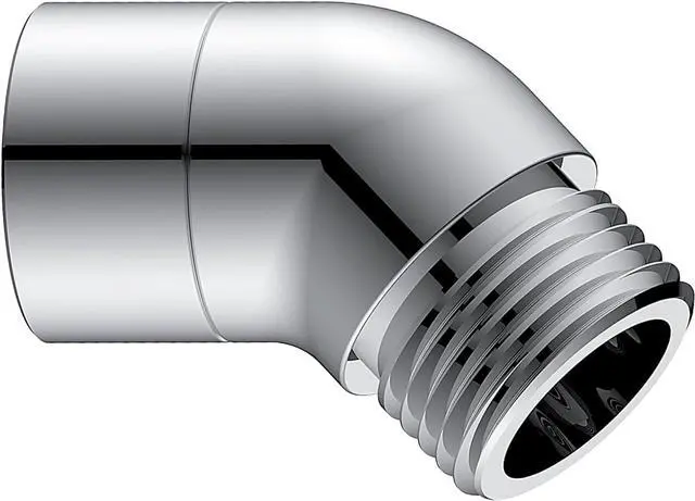 Main image of 135 Degree Elbow Shower Head Adapter All Metal Handheld Shower Head Elbow Adapter Shower Arm Angle Adapter Shower Arm Extension 45° Showeradapter For Shower Heads Extension Pipe (135°, Chrome)