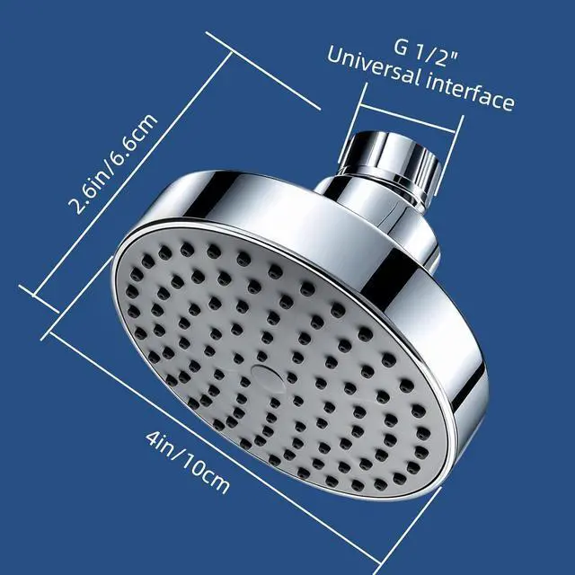 Alt view image 3 of 5 - High Pressure Shower Heads4inch Rain Showerheads