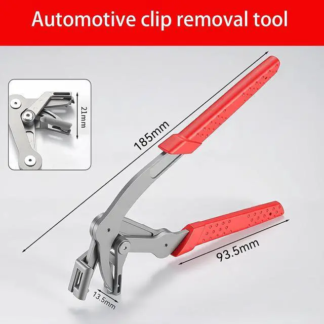 Alt view image 5 of 7 - Car Clip Pliers & Panel Clip Removal Pliers, Spring-Loaded Fastener Rivet Remover for Auto Door Panels, Interior & Exterior Trim, Mechanic, Damage-Free Disassembly(1 pcs)