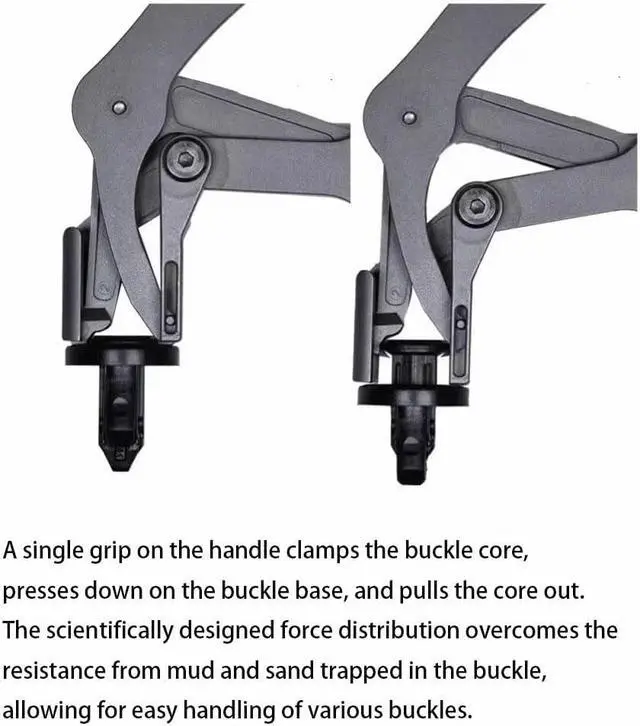Alt view image 6 of 7 - Car Clip Pliers & Panel Clip Removal Pliers, Spring-Loaded Fastener Rivet Remover for Auto Door Panels, Interior & Exterior Trim, Mechanic, Damage-Free Disassembly(1 pcs)