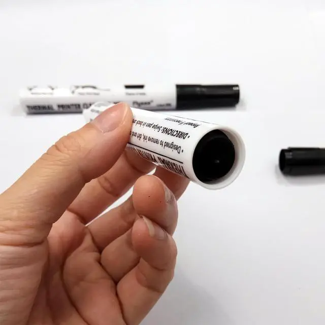 Alt view image 5 of 5 - GREUS 5 Pack Thermal Printer Cleaning Pen Universal Print Head Cleaning Pen Maintenance Cleaning Kit Printhead Cleaner Dust Stain Remover Pen for Card & Heat Transfer & Electronic Waybill Printer