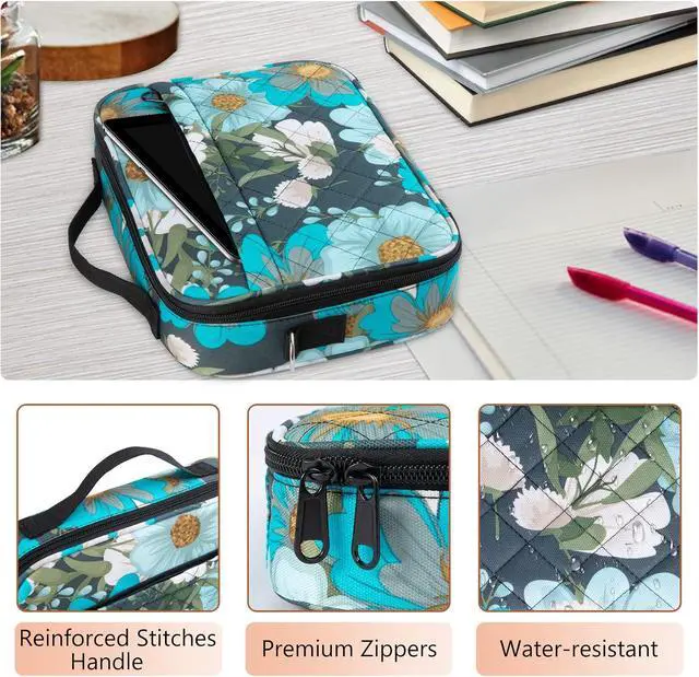Alt view image 7 of 7 - IMAGINING Bible Cover for Women - Stylish Large Bible Covers - Bible Case with Handles - Bible Bag Journal Case - Bible Carrying Case for Women - Bible Gift - Book Protector for Book Lovers