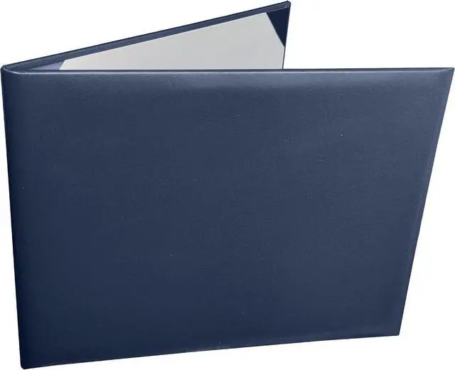 Main image of Happy Secret Book-Style Diploma Cover 8.5" x 11", Smooth Leather Certificate Holder for Diplomas and Certificates