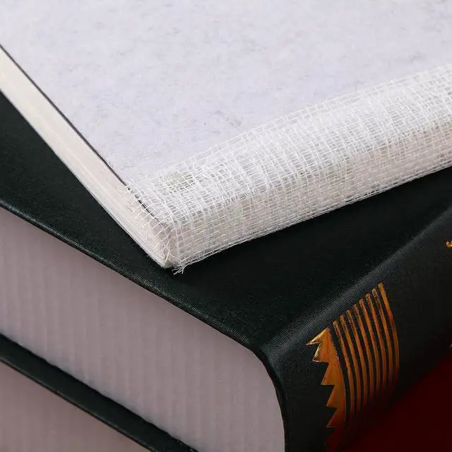 Alt view image 6 of 7 - Irenare Mull Cloth Book Binding Fabric for Covering Spines,78 X 45 Inch | Ribbed Reinforced Material for Repairing Old Books, Rebinding Sketchbooks Scrapbooks, Bookbinding Projects Supplies