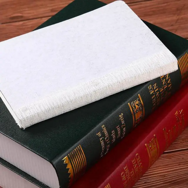 Alt view image 7 of 7 - Irenare Mull Cloth Book Binding Fabric for Covering Spines,78 X 45 Inch | Ribbed Reinforced Material for Repairing Old Books, Rebinding Sketchbooks Scrapbooks, Bookbinding Projects Supplies