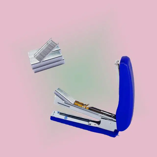 Alt view image 5 of 5 - 4000pcs 1/4 Inch Standard Staples,Desktop Staple,26/6 Type Galvanize Staple | 26/6 Standard Staples, 100 per Strip, 4 Boxes of 4000, Fits 1/4" Standard Staplers, for Office School Home Stapler Refills