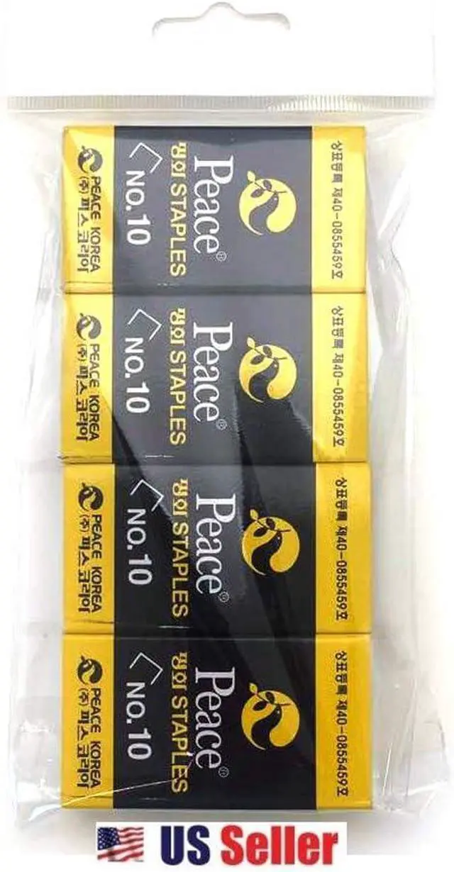Alt view image 4 of 4 - Peace Mini Staples Office School Supplies 4,000pcs (4 Boxes)
