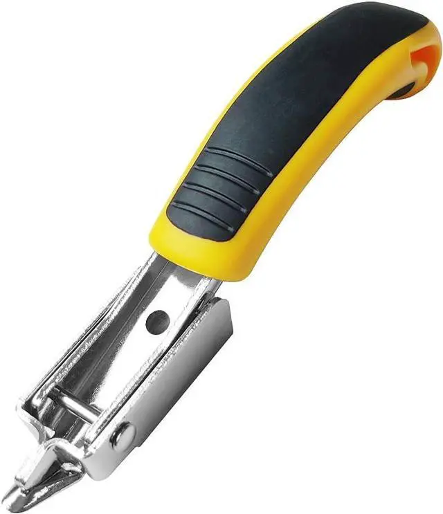 Main image of Staple Remover, Staple Puller Tool, Upholstery and Construction Heavy Duty Staple Remover, Strength Staple Puller Removing All Kinds of Staples(Yellow)