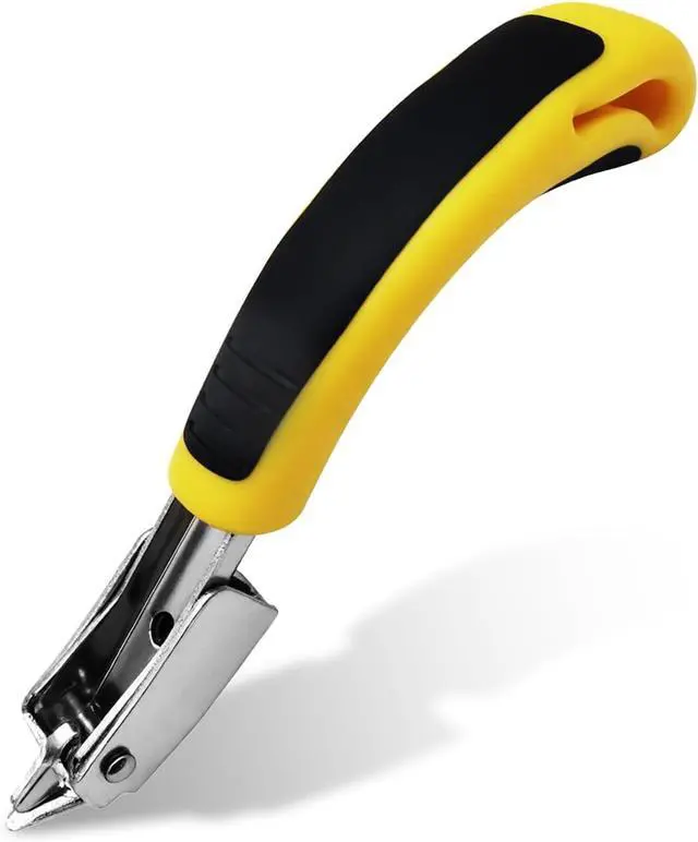 Main image of Staple Remover, Heavy Duty Staple Remover Tool,Upholstery Stapler Remover for Carpet,Wood,Floor, Furniture, Construction, Industrial Staple Lifter Removes Flooring, Carton Box Staples(Yellow)