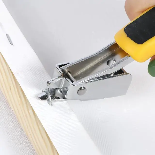 Alt view image 4 of 5 - Staple Remover, Heavy Duty Staple Remover Tool,Upholstery Stapler Remover for Carpet,Wood,Floor, Furniture, Construction, Industrial Staple Lifter Removes Flooring, Carton Box Staples(Yellow)