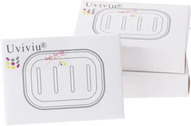 Alt view image 4 of 4 - Plastic Soap Dish, Container, Keeps Soap Dry,Easy Cleaning,Drain,White