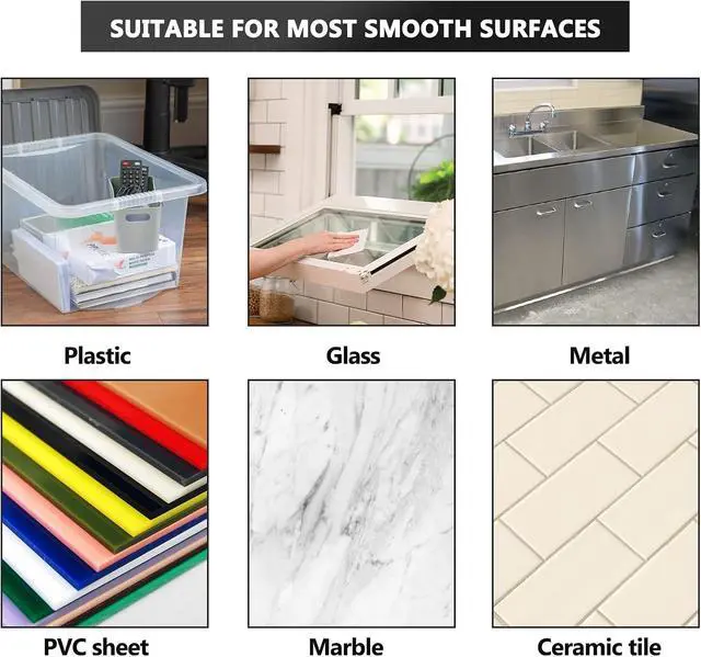 Alt view image 7 of 7 - Piutouyar 41 mm/ 1.6 Inch Sucker Pad Holder, 6 Pcs Clear Suction Pads | Transparent, PVC Plastic, Round Strong Sucker with Screw Nut, For Bathroom Wall, Window, Car Shade Cloth