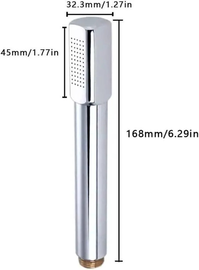 Alt view image 3 of 5 - Handheld Shower Head, High Pressure Rainfall, Rain Showerhead, Bath Shower Sprinkler in Bathroom