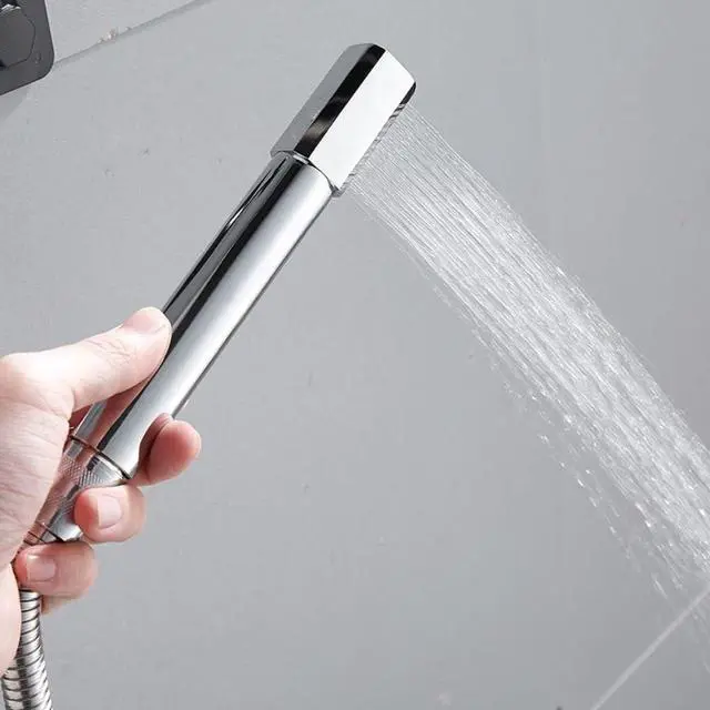 Alt view image 4 of 5 - Handheld Shower Head, High Pressure Rainfall, Rain Showerhead, Bath Shower Sprinkler in Bathroom
