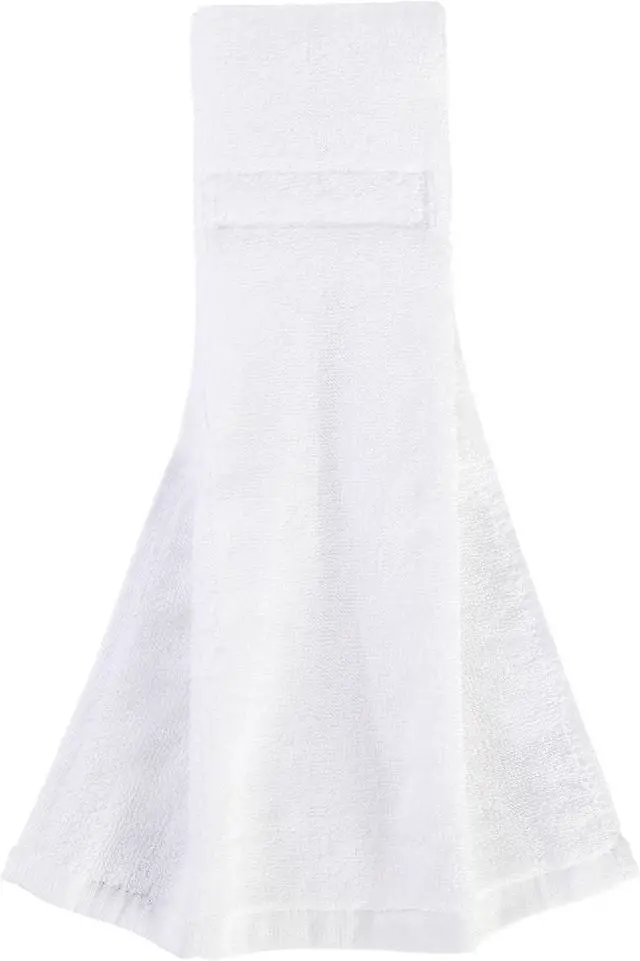 Main image of Gridiron Gladiator Cotton Football Towel - Absorbent Football Towels QB - Belt Loop for QB Gear - Sideline Essential - White - Small