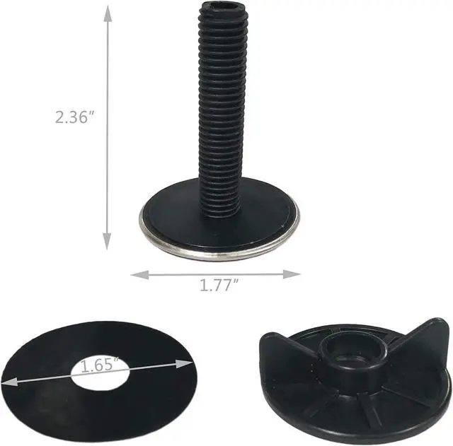 Alt view image 2 of 7 - 4 Pack Kitchen Faucet Hole Cover Sink Tap Hole Plate Stopper Cover Brushed Metal Stainless Steel Plug Kitchen Sink Hole Cover