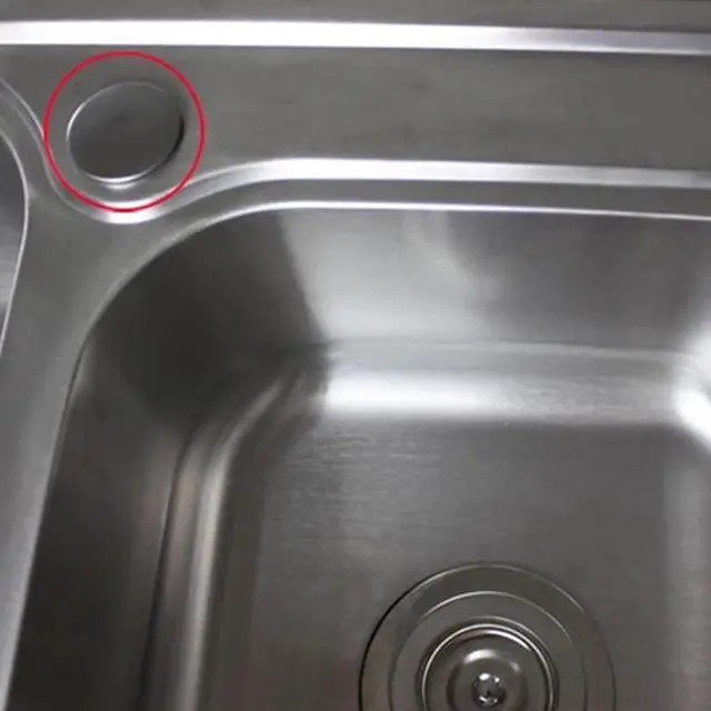 Alt view image 7 of 7 - 4 Pack Kitchen Faucet Hole Cover Sink Tap Hole Plate Stopper Cover Brushed Metal Stainless Steel Plug Kitchen Sink Hole Cover