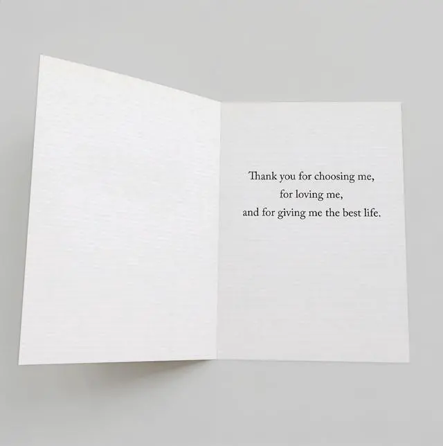 Alt view image 2 of 6 - Fathers Day Card from Dog, Dog Dad Gift for Men, Dog Dad Fathers Day Card, with Kraft Envelope and Gold Seal Sticker