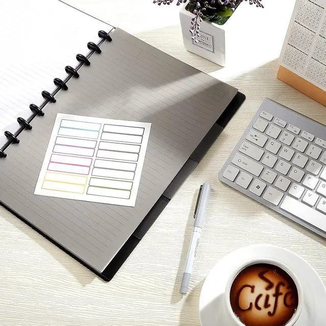 Alt view image 7 of 7 - Laumoi 3 Set/15 Sheets Discbound Dividers with Tab for Notebooks | 8.5 x 11 Inch, Disc Planner, Refillable Index Dividers, Removable Pages, Notebook Organization and Planning