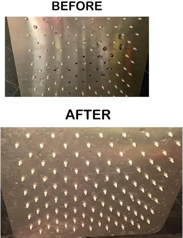 Alt view image 6 of 6 - 50 Pack Rain Shower Head Nozzles Replacement Universal Shower Heads Nozzle Inserts Silicone Nibs Parts for High Pressure Showerhead Combo Rainfall Shower Head Handheld Spray Combo