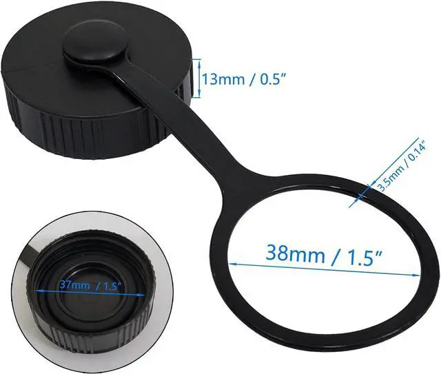 Alt view image 2 of 3 - 2X Dog Pool Drain Plug, Pet Dog Bath Tub Swimming Pool Plug Cap Collapsible Puppy Indoor Outdoor Bathing Tub Swimming Pool Plug Cap