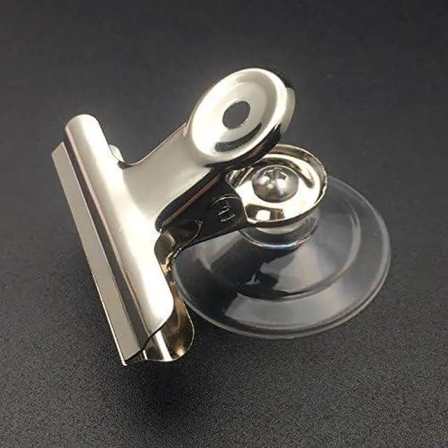 Alt view image 3 of 6 - Suction-Cup Clip, JZMYXA Plastic Round Suction Cup Clip Advertising Pop Display Holder Stand Clamp Set of 8