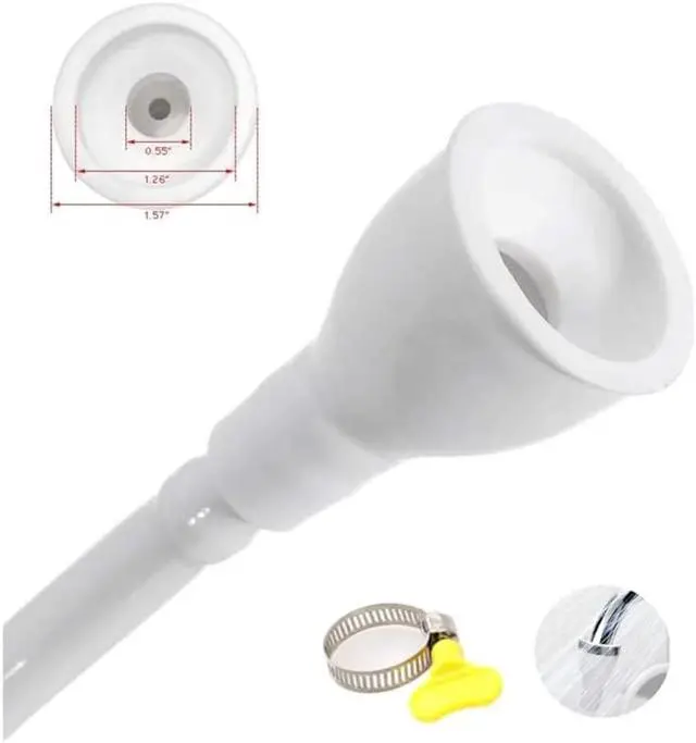 Alt view image 2 of 7 - Sink Spray Hose,Portable Sink Hose Faucet Sprayer, Shampoo Sprayer Handheld Faucet Shower Head Spray for Bathing Baby,Pets,Washing Hair,Rinsing Vegetables