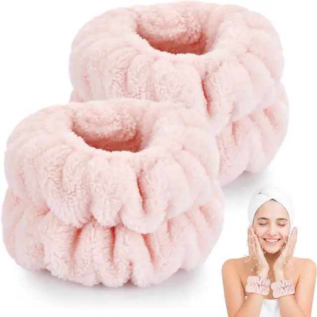 Main image of Dorbetar Wrist Bands for Washing Face, Spa Wristbands for Washing Face, Microfiber Wrist Towels for Washing Face, Face Wash Wristbands, Arm Bands for Washing Face for Woman Children