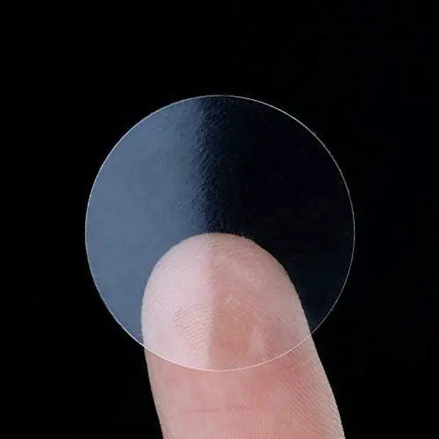 Alt view image 4 of 6 - Chinco 1800 Pieces Back to School Clear Circle Stickers, 1 Inch Transparent PVC Round Seal Labels, Multipurpose Sticker for Envelope, Mail, Gift Bag and Packaging PVC Material