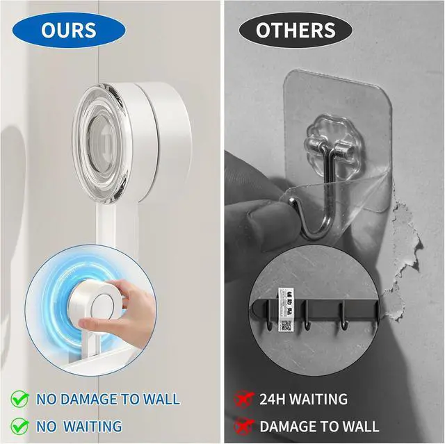 Alt view image 6 of 7 - Suction Cup Soap Holder for Shower Wall, No Drilling Bar Soap Dish | No Drilling Self Adhesive, For Kitchen and Bathroom, Durable ABS Material, Easy Installation
