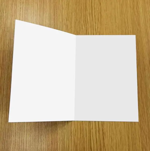 Alt view image 4 of 6 - New Baby Card, Baby Shower Card, Welcome Baby Card, Congratulations Card for New Parents, Welcome Little One Card, Blank Inside, with Red Envelope and Gold Seal Sticker