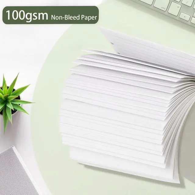 Alt view image 3 of 6 - A6 Refill Paper, 6 Ring Lined Paper with Binder Dividers, 240 Pages, White | A6 Binder Inserts for Budget Planner Journals Notebook, Planner Inserts for A6 6 Ring Binder, Loose Leaf Paper