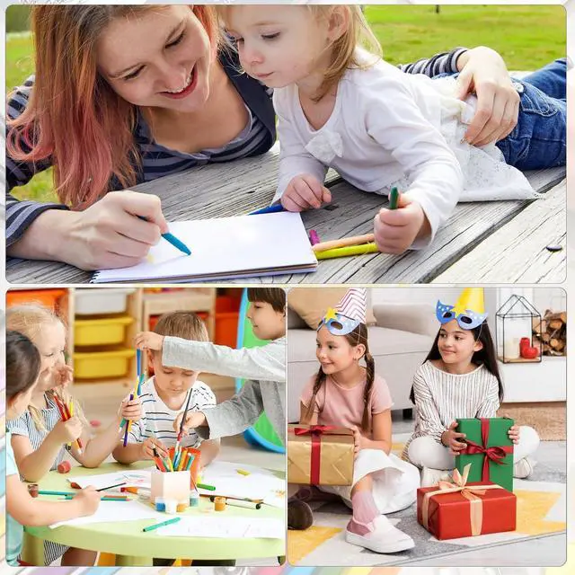 Alt view image 7 of 7 - 4 Pack Small Sketch Books, 5.5 × 8.5 in, Spiral Bound, 30 Sheets | 100gsm Acid-Free Paper, Hardcover Backing, Lays Flat, for Beginners, Artists & Back To School Gifts