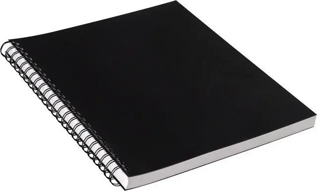 Alt view image 2 of 3 - UCreate Poly Cover Sketch Book, Heavyweight, 9" x 12", Black, 75 Sheets | Supports classroom learning, crafts and creative activities