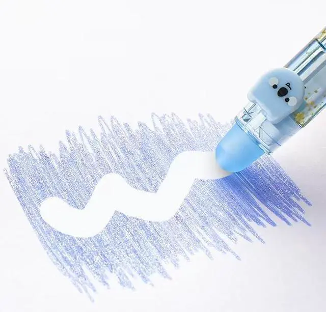 Alt view image 7 of 7 - 12PCS Cute Glitter Erasable Gel Pens, Multicolor Fine Point 0.7mm | Retractable, for Journaling, Drawing, Note Taking
