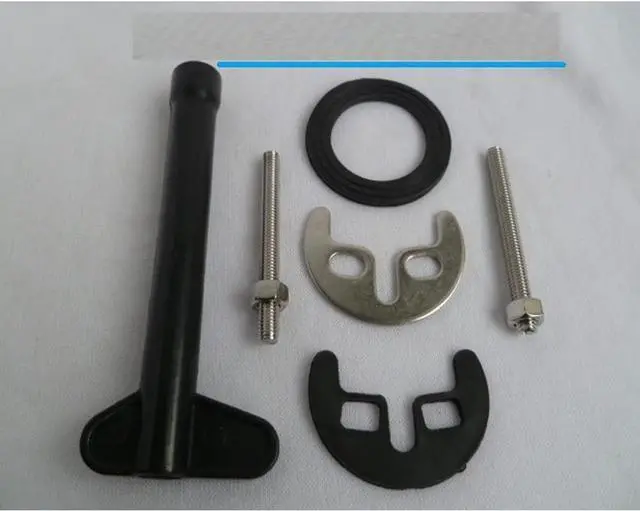 Alt view image 4 of 6 - 3 Set Faucet Mounting Nut and Washer Double Hole Bracket Fastener Anti-loosening Fixing Kit Gasket Lock Nuts Bolt for Kitchen Basin Tap Bathroom Sink Replacement Repair Parts Accessories