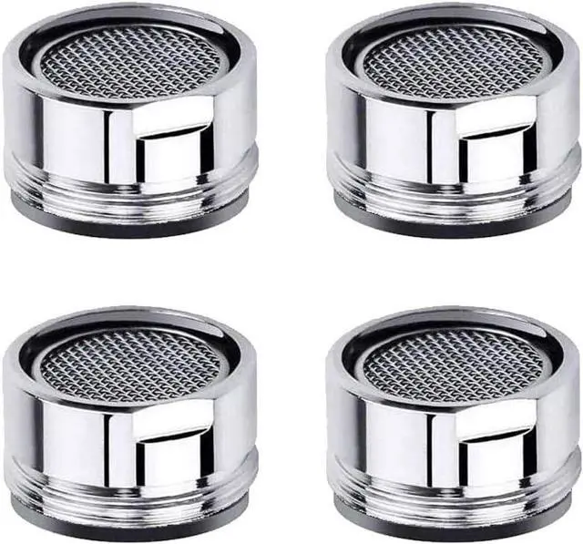 Main image of Faucet Aerator Kitchen Sink Replacement Parts With Brass Shell 15/16-Inch Male Threads Filter With Gasket for Kitchen Bathroom - 4 Pack