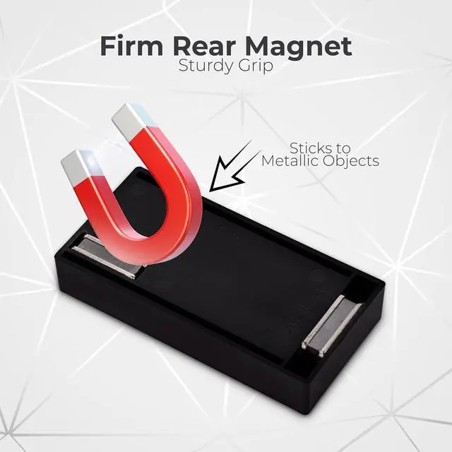 Alt view image 5 of 6 - RamPro Hide A Key Magnetic Key Holder Under Car - Hide A Key for Your Car So You Never Lock Out - Plastic Magnet Key Hider to Store a Spare Key for Your Home, Storage, Office, or Vehicle (2 Pack)