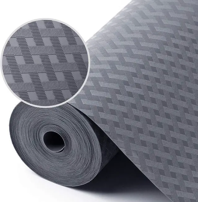 Main image of Shelf Liners for Kitchen Cabinets Non Adhensive,Gray 11.8"× 59" | Non Adhesive,Waterproof,Non Slip,EVA Material,Washable,Easy to Cut, As Kitchen Shelf Drawer Cupboard liner Refrigerator Mat