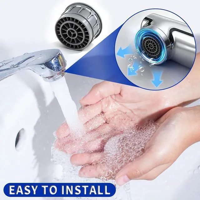 Alt view image 3 of 6 - 116711 Faucet Aerator 1.5 Gpm for Moen Bathroom Kitchen Sink Inserts Replacement Parts 2 pcs